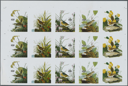 ** Thematik: Tiere-Vögel / Animals-birds: 1985, NIUE: 200th Birthday Of John James Audubon Complete Set - Other & Unclassified