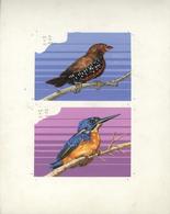 Thematik: Tiere-Vögel / Animals-birds: 1986, Niue: STAMPEX'86, Birds - Final Drawing For Nomination - Other & Unclassified