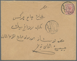 Br Ägypten: 1922, Cover From MANSAFÎS (a Very Remote Village In Upper Egypt) To Cairo Franked With 1921 - 1915-1921 Protettorato Britannico