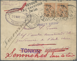 Br Ägypten - Besonderheiten: 1902. Envelope Addressed To 'Monsieur Grossin, Commandant Ia Gendarmerie D - Andere & Zonder Classificatie