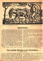 Das Deutsche Märchen In Der Grundschule / Artikel,entnommen Aus Zeitschrift /1937 - Pacchi