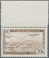 ** Algerien: 1946, 200 Fr. Airmail, Type I "F Without Serifs", Unmounted Mint. (Maury Airmail No 4 I) - Sonstige & Ohne Zuordnung