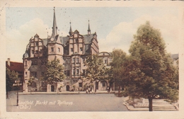 Saalfeld-Markt Mit Rathaus. - Saalfeld