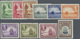 * Antigua: 1932, Tercentenary Complete Set, Mint Lightly Hinged, SG. £ 225 - 1858-1960 Colonia Britannica