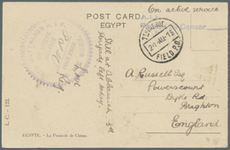 Br Australien - Besonderheiten: 1915. Stampless Picture Post Card Of 'The Pyramid At Cheops' Written Fr - Sonstige & Ohne Zuordnung