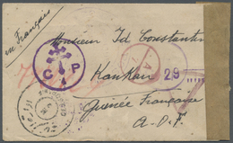 Br Belgisch-Kongo: 1943. Envelope Addressed To Kankan, Guinee Francaise Bearing Grand Liban ‘Air Mail’ - Sonstige & Ohne Zuordnung