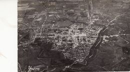 CP Photo 14-18 IEPER (Ypres) - Vue Aérienne (A187, Ww1, Wk 1) - Ieper