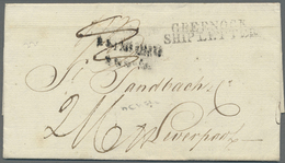 Br Britisch-Guyana: 1810. Stampless Envelope Written From Demerara Dated '9th Jan 1810' Addressed To Li - Guyane Britannique (...-1966)