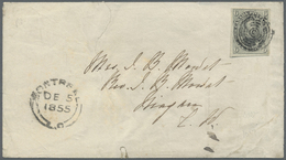 Br Canada - Colony Of Canada: 1852, Prince Albert 6d. Greenish Grey Imperforate With Good To Wide Margi - ...-1851 Prefilatelia