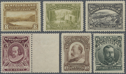 * Neufundland: 1911, Tercentenary Of Colonization Recess Printed Complete Set, Mint Lightly Hinged, SG - 1857-1861