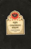 4 ETIQUETTES EAU DE COLOGNE RUSSE GAULOISE ORIENT - Labels