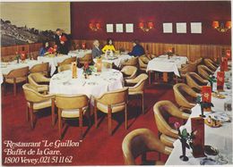 SUISSE,SCHWEIZ,SVIZZERA,SWITZERLAND,HELVETIA,SWISS ,VAUD,RIVIERA PAYS D'ENHAUT,VEVEY,RESTAURANT LE GUILLON - Vevey