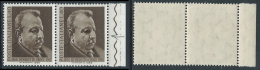 1966 ITALIA BENEDETTO CROCE VARIETà OCCHIO NERO FRANCOBOLLO DESTRO MNH ** I27-10 - Varietà E Curiosità