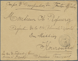 Br Französisch-Guinea: 1898. Stampless Envelope (faults) Written From Timbo, French Guinee Addressed To - Autres & Non Classés