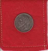 Napoléon III .Second Empire  1 Franc ..1867  A.  Paris .TTB   Jolie Patine Dans Son Jus .. - 1 Franc