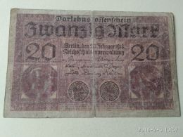 GERMANIA 20 Mark 1918 - 20 Mark