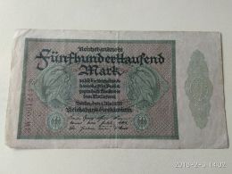 GERMANIA 500000 Marchi 1923 - 500000 Mark