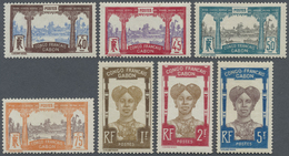 * Gabun: 1910, 1 C. - 5 Fr. „CONGO FRANCAIS GABON" Complet Set Unused Hinged. Very Fine Set. Michel 1. - Altri & Non Classificati