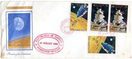 REPUBLIQUE DE GUINEE - FDC 1969 - PREMIER HOMME SUR LA LUNE - - Afrique