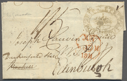 Br Grenada: 1811. Stampless Envelope Addressed To Edinburgh Written From Grenada Dated '20th April 1811 - Grenade (...-1974)