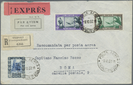 Br Italienische Kolonien - Gemeinschaftsausgaben: 1932, Airmail L 2,55 And L 4,50 And Additional Franki - Amtliche Ausgaben
