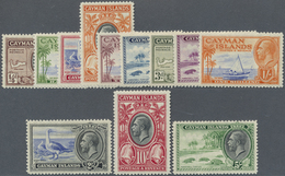 * Kaiman-Inseln / Cayman Islands: 1935, Pictorial Definitives Complete Set, Mint Lightly Hinged, SG. £ - Cayman (Isole)