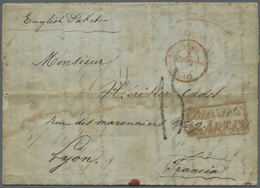 Br Kolumbien - Besonderheiten: 1853, British Post Office: 1853. Stampless Envelope Dated Bogota ‘20/7/5 - Colombia