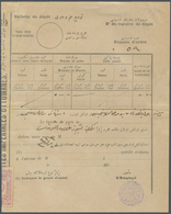 Br Libyen: 1903, TRIPOLI : “TRABLUS GARB TELGRAF VE POSTANE-I MAMURU” All Arabic Violet Cancellation On - Libye