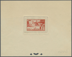 (*) Marokko: 1950, Army Relief Organisation, 10fr. + 10fr., Two Epreuve In Orange-red And Dark Purple. M - Maroc (1956-...)