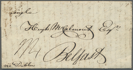 Br Mexiko: 1828. Stampless Envelope Written From Mexico Dated '24/6/1828' Addressed To 'Hugh McCalmond, - Mexique