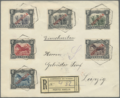 Br Mocambique - Provinzausgaben: Portugiesische Nyassagesellschaft (Nyassa): 1912, Registered Letter Fr - Nyassaland