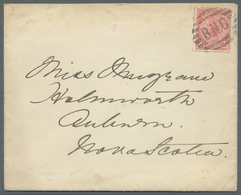 Br Papua: QUEENSLAND Used In BNG 1894, 2 1/2d Rose QV Used On Cover With 8-bar "BNG" (Port Moresby) To - Papua New Guinea