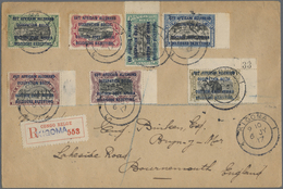 Br Ruanda-Urundi - Belgische Besetzung Deutsch-Ostafrika: 1917, "Ouvert Par La CENSURE MILITAIRE Kigoma - Covers & Documents