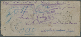Br Sudan: 1898. Stampless Envelope Endorsed 'Corps D'Occupation Du Sudan Francais' Addressed To 'Monsie - Soudan (1954-...)