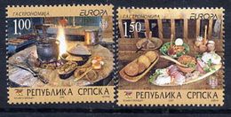 BOSNIAN SERB REPUBLIC 2005 Europa: Gastronomy MNH / **.  Michel 327-28 - Bosnien-Herzegowina