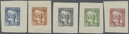 (*) Tunesien: 1931, Definitives "Views Of Morocco", 1c. To 10c. "Local Woman With Water Bin", Five Singl - Tunesië (1956-...)