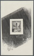 (*) Tunesien: 1931, Definitives "Views Of Morocco", Design "Mosquee Halfaouine", Archive Proof In Violet - Tunesien (1956-...)