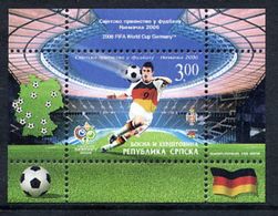 BOSNIAN SERB REPUBLIC 2006 Football World Cup Block  MNH / **.  Michel Block 15 - Bosnien-Herzegowina