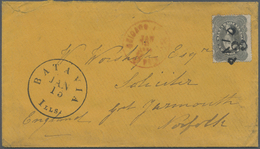 Br Vereinigte Staaten Von Amerika: 1861. Envelope (minor Opening Faults) Addressed To England Bearing S - Sonstige & Ohne Zuordnung