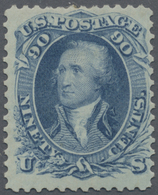 * Vereinigte Staaten Von Amerika: 1861, 90c Blue, Mint With Original Gum. A Fine And Very Fresh Exampl - Other & Unclassified