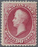 (*) Vereinigte Staaten Von Amerika: 1870, 90 C. Lilac-carmine, Perf 12,unused Without Grill And Gum Othe - Altri & Non Classificati