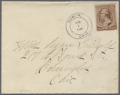 Br Vereinigte Staaten Von Amerika: 1886-1907, Three Covers With 2c. Brown Washington Frankings And Attr - Other & Unclassified