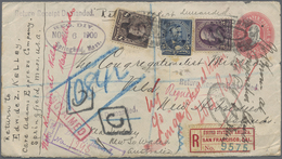 GA Vereinigte Staaten Von Amerika: 1900. Registered United States Postal Stationery Envelope 2c Rose, S - Other & Unclassified