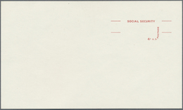 GA Vereinigte Staaten Von Amerika - Ganzsachen: 1964 "Social Security" Postal Stationery Card 4c., Vari - Sonstige & Ohne Zuordnung
