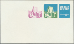 GA Vereinigte Staaten Von Amerika - Ganzsachen: 1971 'New York Hospital' Postal Stationery Card 6c., Va - Andere & Zonder Classificatie