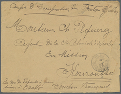 Br Wallis- Und Futuna-Inseln: 1936. Roughly Opend Registered Envelope Addressed To France Bearing Walli - Autres & Non Classés