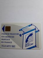 Télécarte France Télécom 600 Agences Partout En France 120 Unités - Opérateurs Télécom