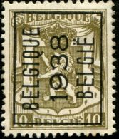 COB  Typo  332 (A) - Typo Precancels 1936-51 (Small Seal Of The State)