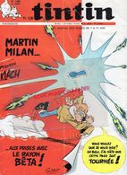 TINTIN - N° 1084- 1969- MARTIN MILAN-FORD CAPRI MUSTANG-YVES DUVAL-ATLHETISME MARC NOE-GUY DRUT-JACQUES ACCAMBRAY-GRES - Tintin