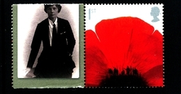 GREAT BRITAIN - 2007  1st CLASS  POPPIES   LITHO   EX  SMILERS   MINT NH - Ungebraucht